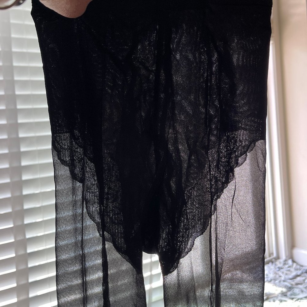 New Gabrialla Compression So Sexy top control Black pantyhose M